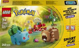Stavebnice LEGO® Pokémon™ 72155 SMART Play™: Bobulová párty s Bulbasaurem a Bidoofem 

 obrázek produktu 2 z 8