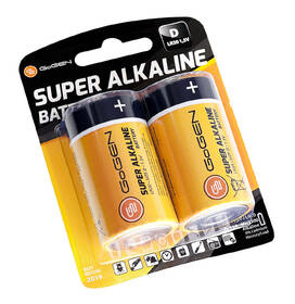 Baterie alkalická GoGEN D, LR20, blistr 2ks 

 obrázek produktu 1 z 2
