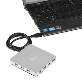 USB Hub i-tec USB 3.0 / 10x USB 3.0 stříbrný

 obrázek produktu 8 z 8