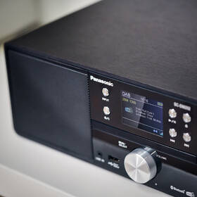 Mikrosystém Panasonic SC-DM202EG-K černá barva
