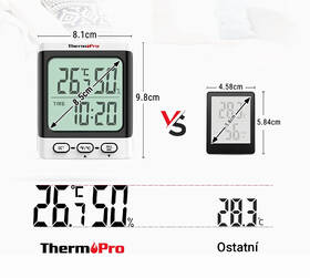 Teploměr ThermoPro TP-152 

 obrázek produktu 1 z 4