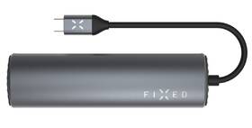 USB Hub FIXED USB-C FIXED HUB Pro, pro notebooky a tablety šedý

 obrázek produktu 2 z 11