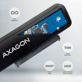 Adaptér Axagon SLIM USB 5Gbps - SATA 6G 2.5" SSD/HDD černý

 obrázek produktu 4 z 4