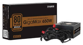 Zdroj Zalman GigaMax ZM650-GVII 650W černý

 obrázek produktu 3 z 3
