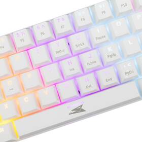 Klávesnice Baracuda DOLPHIN, Red switch, US layout bílá

 obrázek produktu 3 z 7