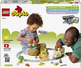 Stavebnice LEGO® DUPLO® 10427 Interaktivní dobrodružný vláček 

 obrázek produktu 6 z 9