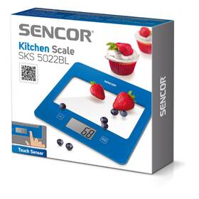 Kuchyňská váha Sencor SKS 5022BL modrá

 obrázek produktu 1 z 1