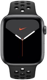 Chytré hodinky Apple GPS 44mm pouzdro z vesmírně šedého hliníku - antracitový/černý sportovní řemínek Nike 

 obrázek produktu 1 z 3