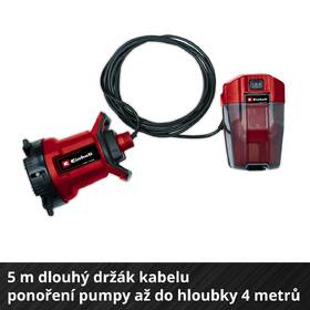 Kalové čerpadlo Einhell GE-DP 18/25 LL Li - Solo (bez baterie) 4181590 

 obrázek produktu 3 z 12