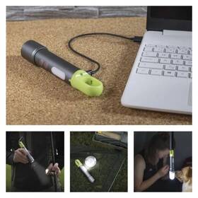 Svítilna EMOS LED NABÍJECÍ KOVOVÁ 600 lm, 1200 mAh šedá/zelená

 obrázek produktu 10 z 11