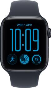 Chytré hodinky Apple GPS 40 mm temně inkoustový hliník, námořnicky modrý sportovní řemínek - S/M 

 obrázek produktu 1 z 6