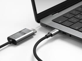 Kabel Linq byELEMENTS USB-C/Display Port, 8K/60Hz PRO, 2m černý

 obrázek produktu 4 z 5
