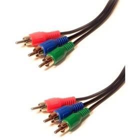 Kabel AQ 3× CINCH na 3× CINCH, video, 2 m 

 obrázek produktu 1 z 1