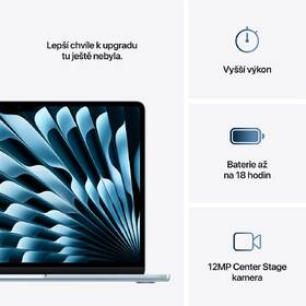 Notebook Apple 13" M4 10× GPU, 16GB, 512GB - blankytně modrý CZ 

 obrázek produktu 9 z 10