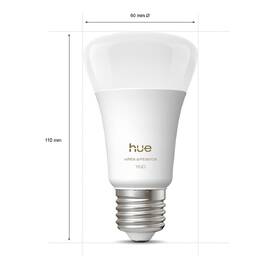 Chytrá žárovka Philips Bluetooth, E27, 1100 lm, White Ambiance (2 ks) 

 obrázek produktu 3 z 11