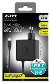 Napájecí adaptér PORT CONNECT USB-C GaN2 RP0739, PLUG-IN PD  65 W černý

 obrázek produktu 3 z 5