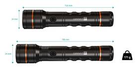 Svítilna Connect IT GLEAM 1000R LED, dobíjecí černá

 obrázek produktu 5 z 6