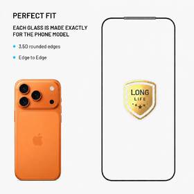 Tvrzené sklo FIXED Armor Long-Life s Anti-dust aplikátorem na Apple iPhone 17 Pro 

 obrázek produktu 1 z 9