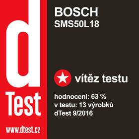 Myčka nádobí Bosch SMS50L18EU nerez

 obrázek produktu 8 z 8