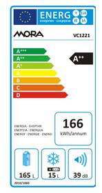 Chladnička Mora VC1221 bílé

 obrázek produktu 1 z 3