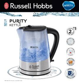 Rychlovarná konvice RUSSELL HOBBS 22850-70 Purity 

 obrázek produktu 1 z 13