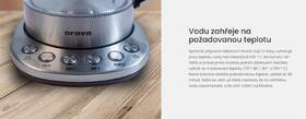 Rychlovarná konvice Orava VK-4000, 1,5 l nerez/sklo

 obrázek produktu 10 z 11