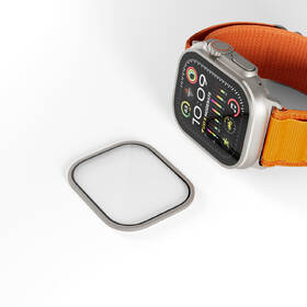 Tvrzené sklo Epico Sapphire na Apple Watch AW Ultra 49mm stříbrné

 obrázek produktu 3 z 3