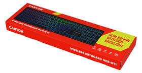 Klávesnice Canyon HKB-W11 RGB Dual Mode CZ černá

 obrázek produktu 5 z 6
