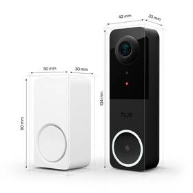 Videozvonek Philips Hue Hue Wired Bundle černý/bílý

 obrázek produktu 2 z 13