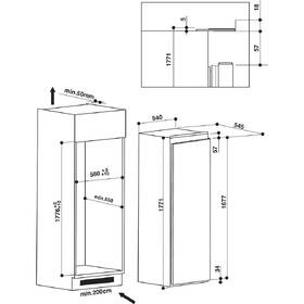 Mraznička Whirlpool AFB 1842 A++ Schok F 

 obrázek produktu 3 z 3