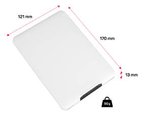 Pouzdro pro čtečku e-knih Connect IT pro Amazon Kindle Paperwhite 4 (2018) bílé

 obrázek produktu 6 z 7