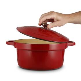 Multifunkční hrnec Lauben OvenSafe® Multicooker 6000RS stříbrný/červený

 obrázek produktu 3 z 18