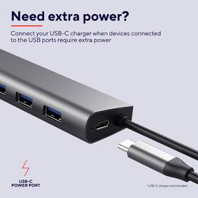 USB Hub Trust Halyx 7 Port USB 3.2 Gen1 

 obrázek produktu 8 z 11
