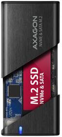 Externí rámeček Axagon RAW box USB-C 3.2 Gen 2, M.2 NVMe & SATA SSD černý

 obrázek produktu 1 z 4