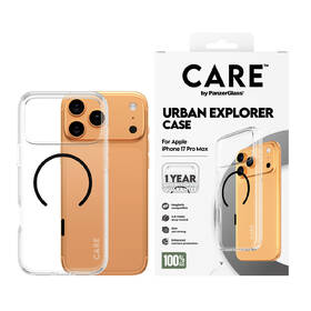 Kryt na mobil PanzerGlass CARE Urban MagSafe na Apple iPhone 17 Pro Max černý/průhledný

 obrázek produktu 2 z 5