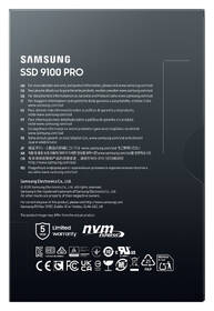 SSD Samsung 9100 PRO 8 TB PCIe 5.0 NVMe černý

 obrázek produktu 5 z 7