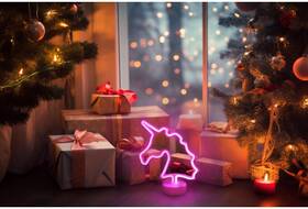 Stolní LED lampička GLOBO neon Unicorn II bílá

 obrázek produktu 4 z 5