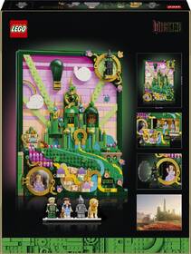 Stavebnice LEGO® Wicked 75685 Nástěnné umění: Emerald City 

 obrázek produktu 2 z 9