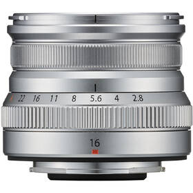 Objektiv Fujifilm XF16 mm f/2.8 R WR stříbrný

 obrázek produktu 1 z 2