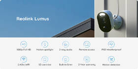 IP kamera Reolink Lumus Series E430 - Lumus Wi-Fi bílá

 obrázek produktu 11 z 14