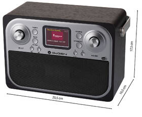 Radiopřijímač s DAB+ GoGEN DAB 700 BTCB černý/šedý

 obrázek produktu 4 z 10