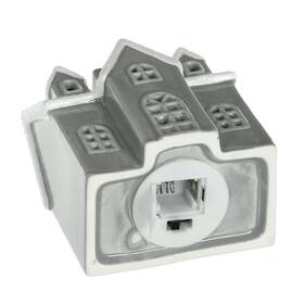 LED dekorace RETLUX RXL 501 Porcelánový domek šedý 1 LED, teplá bílá šedé

 obrázek produktu 3 z 4