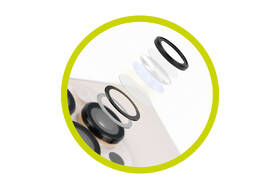 Ochranné sklo čočky fotoaparátu Mobile Origin Easy Lens Guards na Apple iPhone 17 černé

 obrázek produktu 3 z 7