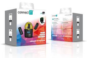 Mikrofon Connect IT ClipMic Pro USB-C  (2 ks + receiver) černý

 obrázek produktu 4 z 7