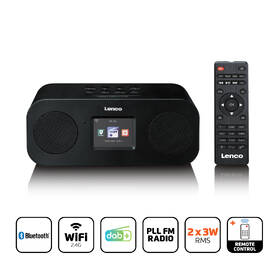 Internetový radiopřijímač s DAB+ Lenco DIR-121BK černý

 obrázek produktu 5 z 5