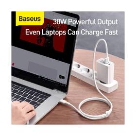 Nabíječka do sítě Baseus Speed PPS Quick Charger 30W + USB-C kabel 1m bílá

 obrázek produktu 1 z 4