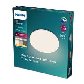 Stropní svítidlo Philips Ozziet CL570, Slim, 18W, teplá bílá bílé

 obrázek produktu 2 z 2
