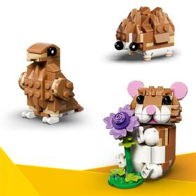 Stavebnice LEGO® Creator 3 v 1 31376 Roztomilý křeček s květinou 

 obrázek produktu 7 z 7