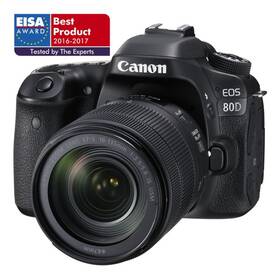 Digitální fotoaparát Canon 80D + 18-135 IS USM černý

 obrázek produktu 12 z 13