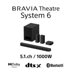 Soundbar Sony Bravia Theatre System 6 černá barva
